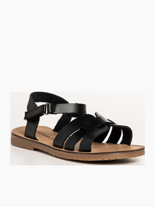 Sandale Tip Pantof Negre
