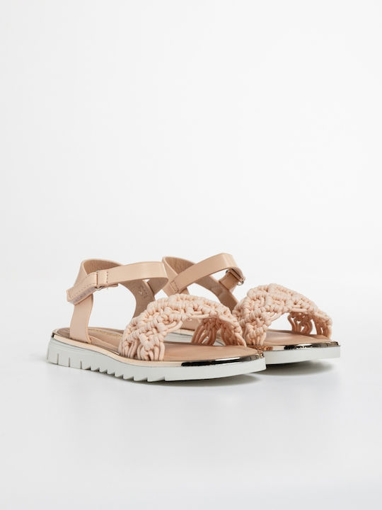 Sandale Tip Pantof Roz
