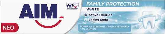 AIM Family Protect White Zahnpasta für Aufhellung 75ml