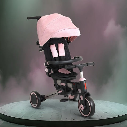 Byox Flexton Kinderdreirad Klappbar & Wandelbar Für 6 Monate Rosa