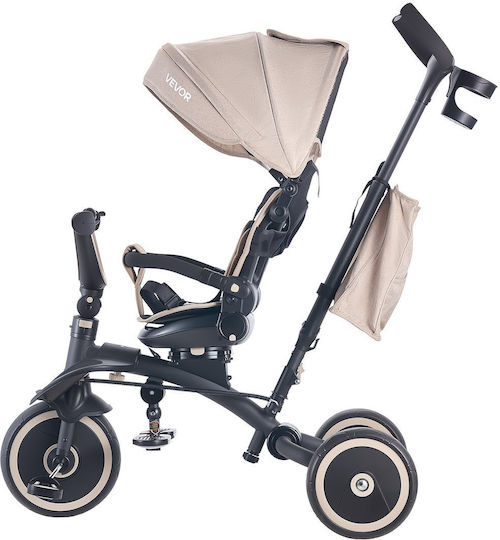 Vevor Toddler Convertible with Parental Handle 7 in 1 for 18 Months Gray