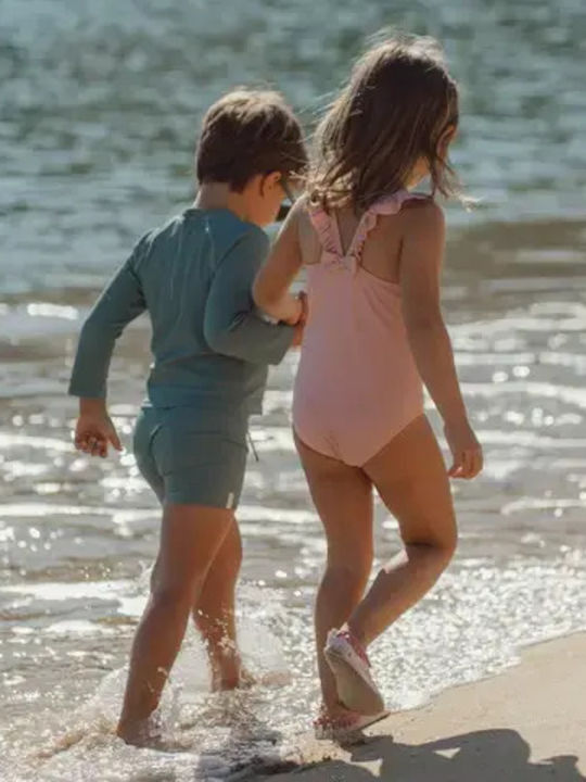 Little Dutch Kids One-Piece Swimsuit Dreamy Pink Rose