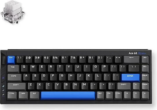 MCHOSE Ace 68 Turbo Gaming Πληκτρολόγιο 65% με Magnetic διακόπτες και RGB φωτισμό (Αγγλικό US)