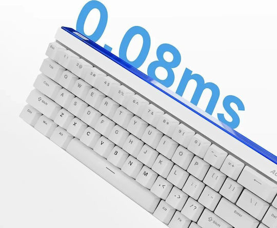 MCHOSE Ace 68 Air Ηall Effect Gaming Πληκτρολόγιο Tenkeyless με Magnetic διακόπτες και RGB φωτισμό (Αγγλικό US)