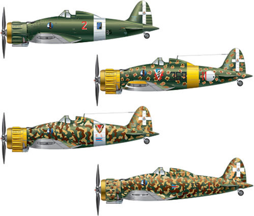 Italeri 1:48 Mc.200 Saetta Static Model