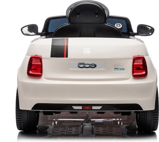 Fiat 500 Μονοθέσιο με Τηλεκοντρόλ 12 Volt Μπεζ