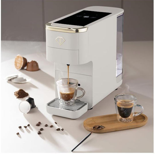 Berlinger Haus Espresso Coffee Machine 1545W Pressure 20bar Beige FTV-0158