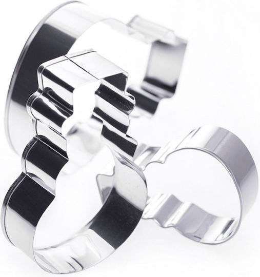 Vilde Stainless Steel Cookie Cutter 3 Pieces
