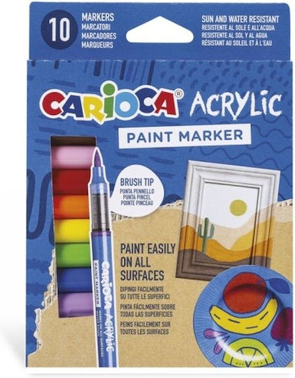 Carioca Set Marker Bunt 10Stück