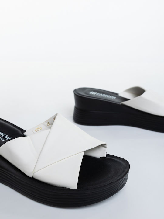 Platforme Dama Tip Slip On Albe