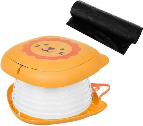 Tragbares Töpfchen Orange bis 50kg