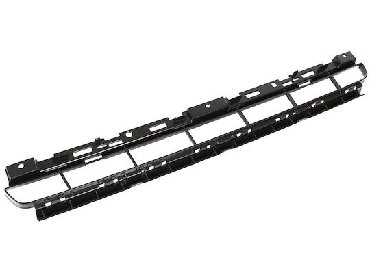 Audi A4 B9 15-20 Front Bumper Middle Grille Black