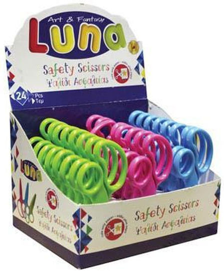 Luna Pentru copii Foarfecă 13buc cu Plastic Lamă 1buc