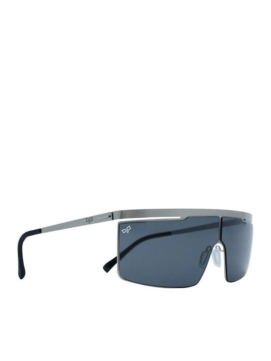 OJO Sunglasses Unisex Γυαλιά Ηλίου με Ασημί Σκελετό και Ασημί Καθρέφτη Φακό 35OAC75079