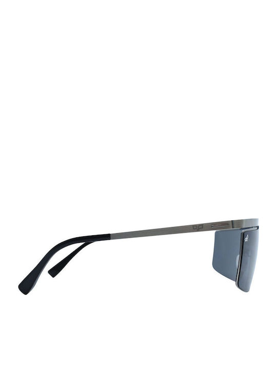 OJO Sunglasses Unisex Γυαλιά Ηλίου με Ασημί Σκελετό και Ασημί Καθρέφτη Φακό 35OAC75079