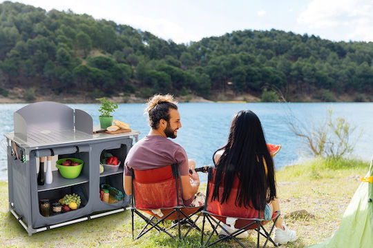 Camping-Küchenschrank Klapptisch Gartentisch Tasche Campingtisch