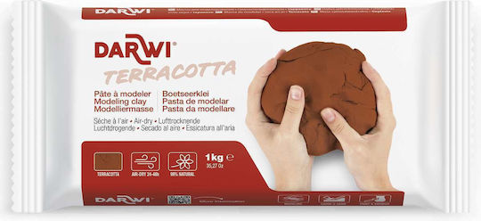 Darwi Terracotta Ton Braun 1000gr