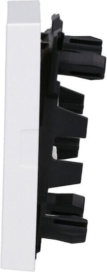 Gira Elektrischer Wandtaster 329503 Wippenschalter 2f System 55 Reinweiß