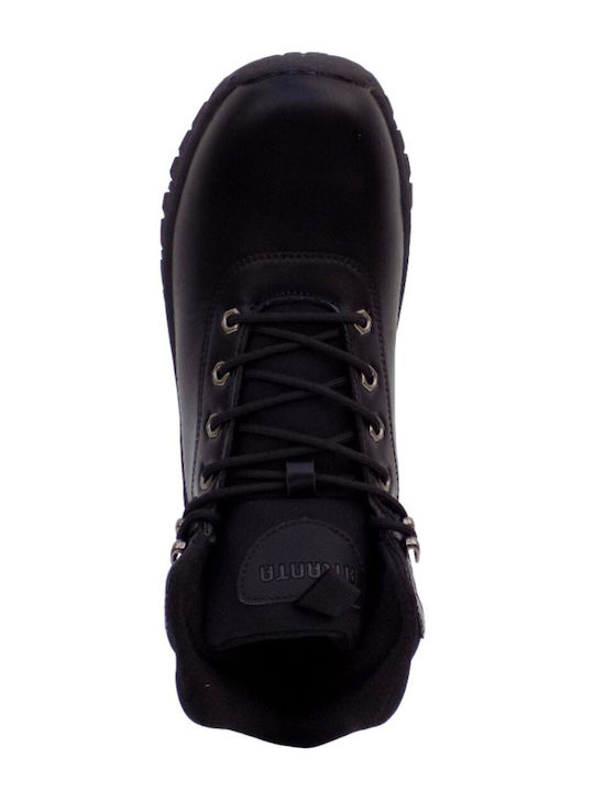 Atlanta Men's Hiking Waterproof Boots Black