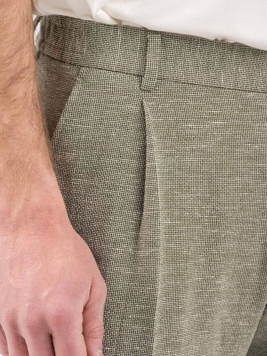 Men's Suit with Slim Fit Barozi Green