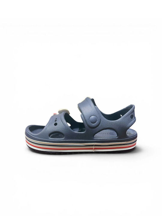 Crocs Παιδικά Ανατομικά Παπουτσάκια Θαλάσσης Μπλε