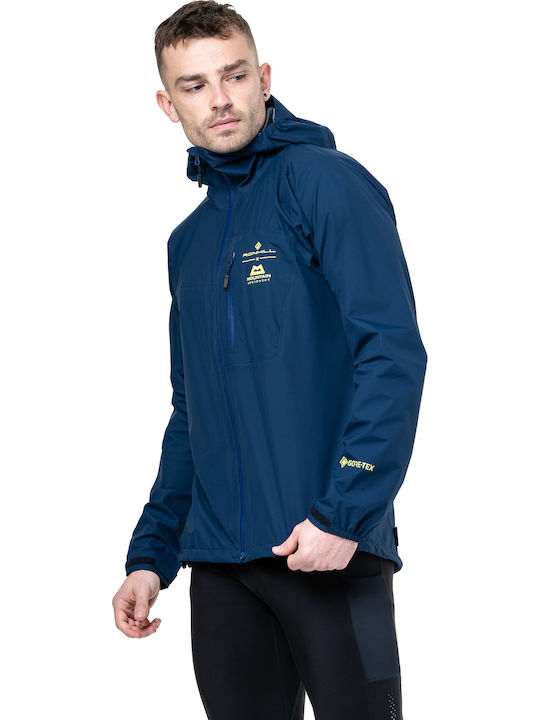Winter Hardshell Waterproof and Windproof Blue Jacket