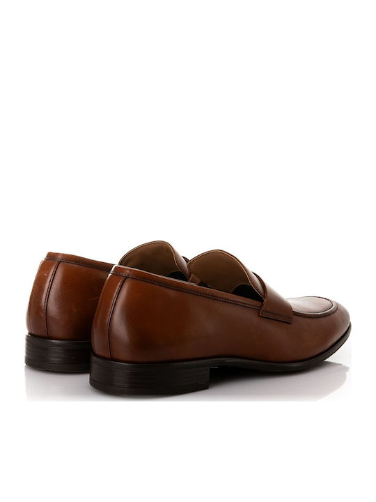 Loafers Bărbătești din Piele în Culoare Tabac