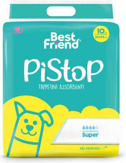 Best Friend Pistop Haustierbodenmatten 60x90cm 10 Stück