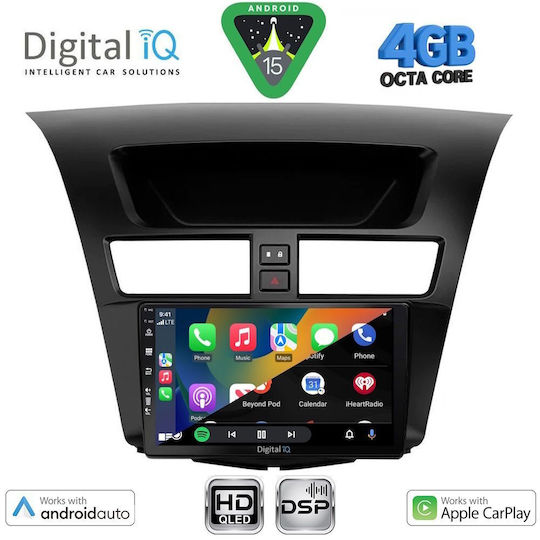 Digital IQ Car Audio System for Mazda BT-50 2012-2019 (Bluetooth/USB/WiFi/GPS/Apple CarPlay/Android Auto) with 9" Touch Screen