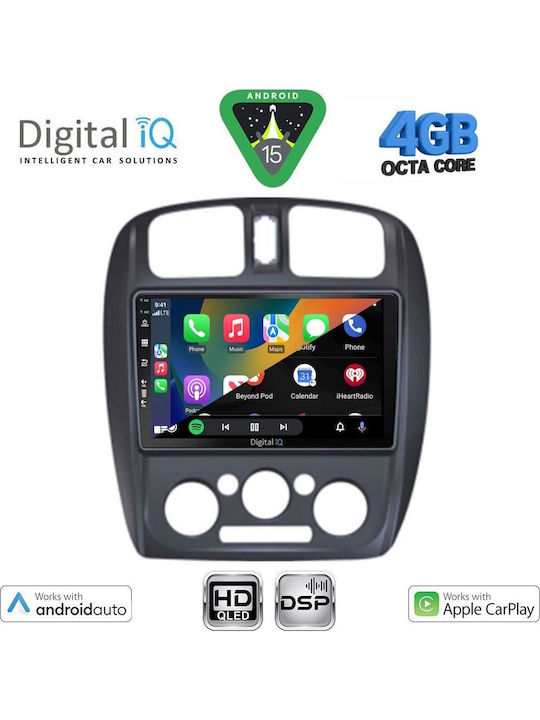 Digital IQ Car Audio System for Mazda 323 1998-2004 Bluetooth USB WiFi GPS Apple CarPlay Android Auto with 9" Touch Screen