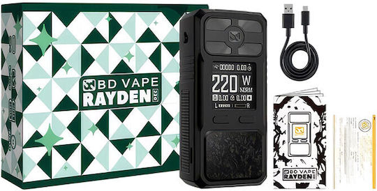BD Vape Rayden Box Mod 220W Черен