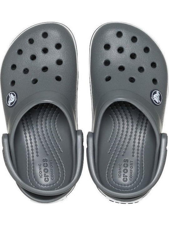Crocband Clog T Kids Anatomic Beach Clogs Gray