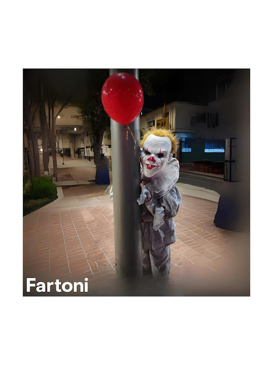 Fartoni Pennywise Scary Clown Realistic Halloween Clown Mask