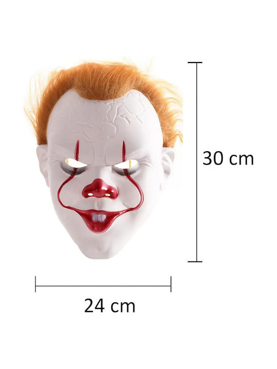Fartoni Pennywise Scary Clown Realistic Halloween Clown Mask