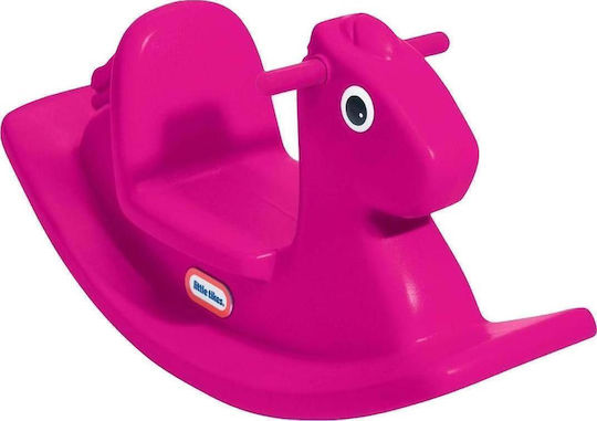 Little Tikes Fabric Rocking Toy Horse Pink