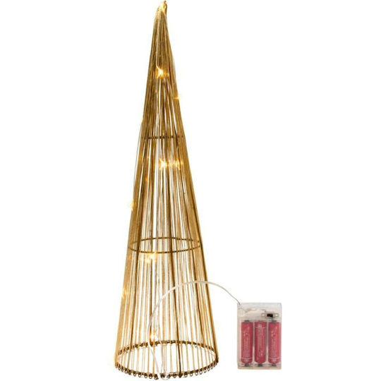 cu lumină LED Decorațiune de Crăciun Braduleț 40cm. Auriu