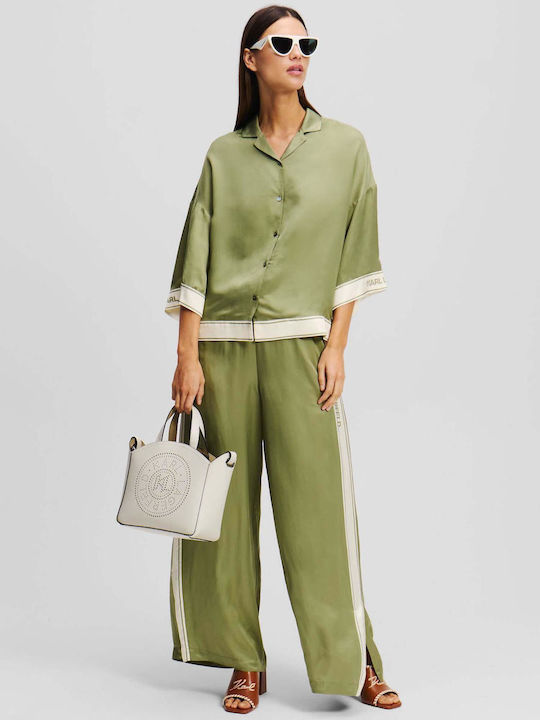 Women's Satin Pantaloons Printed