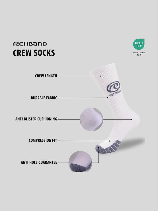 Rehband Rehband Sportliche Socken Für Crossfit Weiße 3 Paare