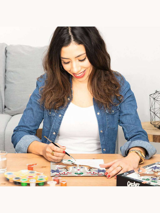 Ravensburger Creart Pictură de Crăciun cu Reni