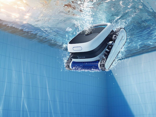 Ecovacs Ultramarine P1 Wireless Robotic Pool Cleaner Bottom Walls Waterline