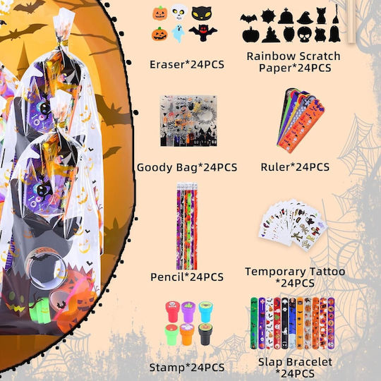 Halloween Party Dekorationszubehör Set Diy Taschen 192 Stück