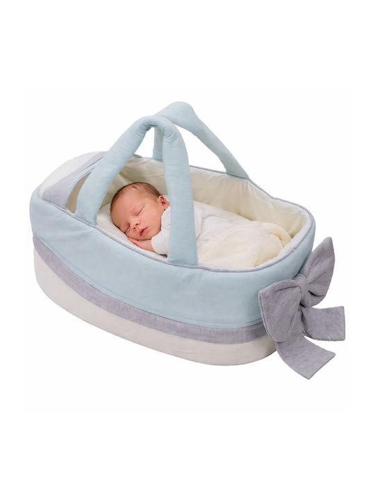 Kamtex Baby Καλαθούνα Μωρού με Βάση Σιέλ