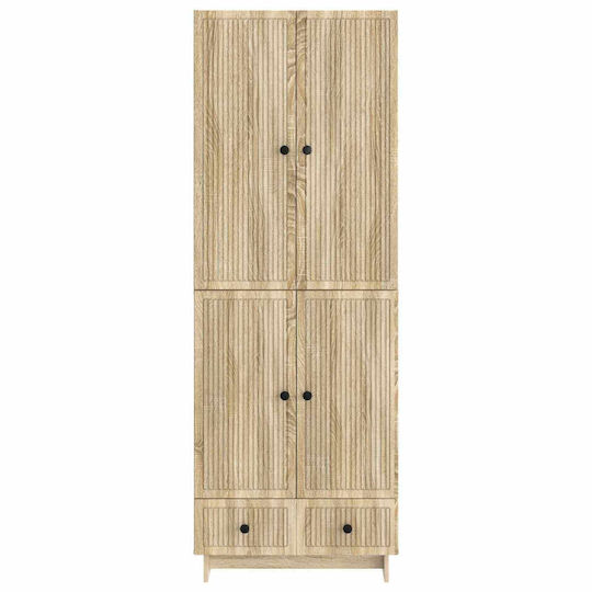 vidaXL Badezimmerschrank Sonoma
