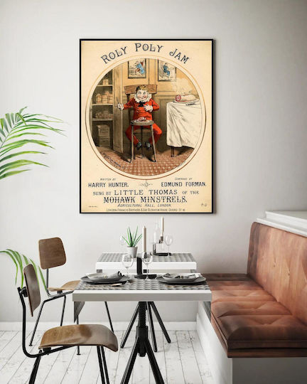 Cover Sheet A Boy Seated Gemälde auf Leinwand 70x100cm
