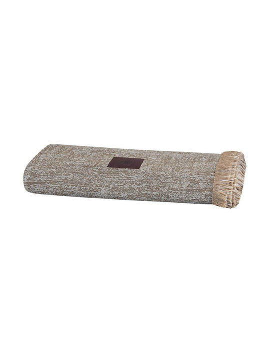 Greenwich Polo Club Essential Ριχτάρι Διθέσιου Καναπέ 180x250εκ. Beige