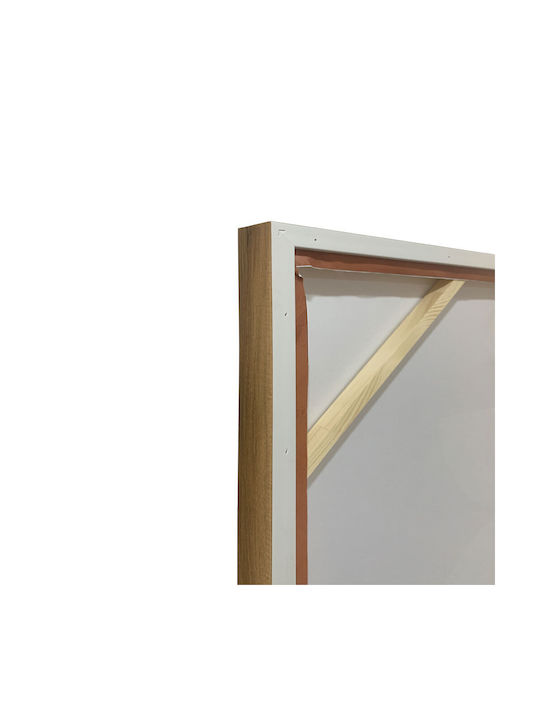 Equilibrium Decorative Painting Frame 82.6x4.3x122.6cm Canvas Orange Ps 034675