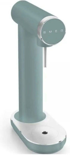 Smeg Газираща Машина Смарагдово Зелено Skc01egm Ръчна Карбонизация Бутилка Tritan