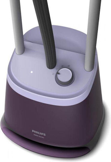 Philips 3000 Series Ατμοκαθαριστής Ρούχων Χειρός 2000W με Δοχείο 2lt Μωβ