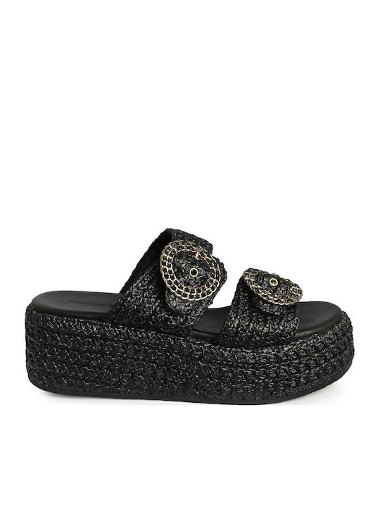 Women's Black Summer Platforms