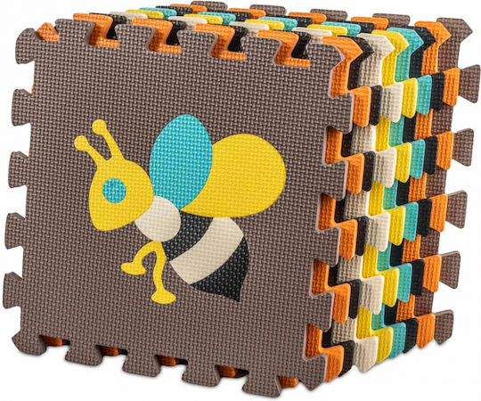 Kruzzel Puzzle De Podea Interactiv Cu Animăluțe 9 Piese